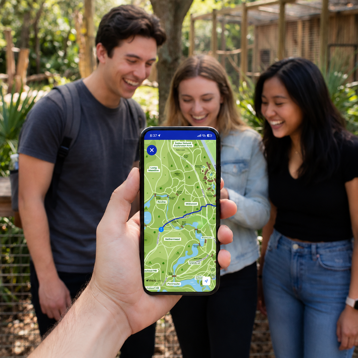 BetterMaps guidance helping visitors enjoy the experience